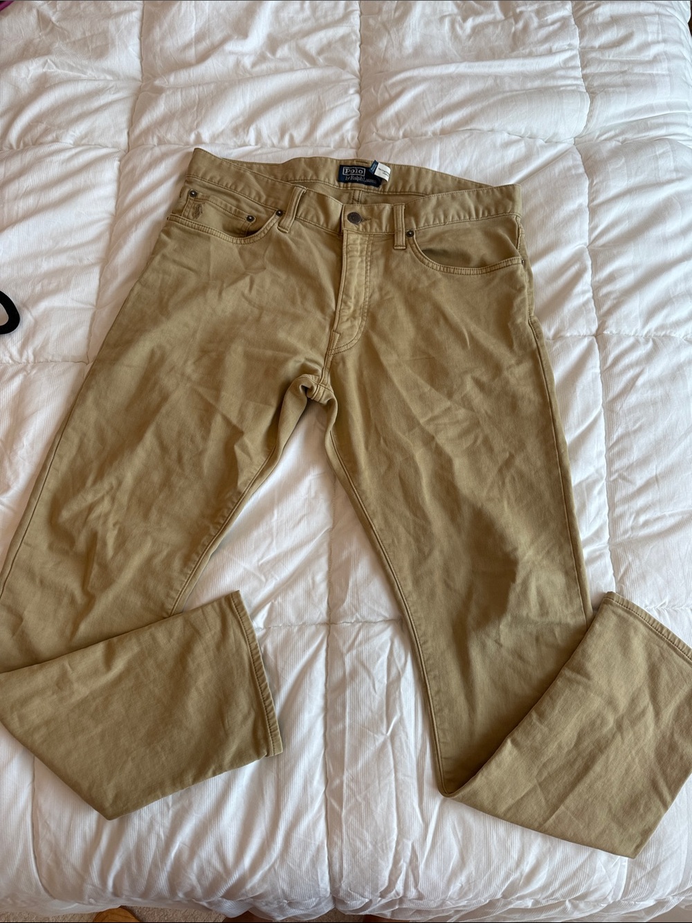 Ralph Lauren Khaki Straight-Leg Chinos